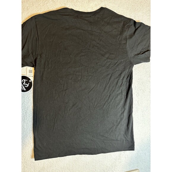 Realtree Outfitters NWT Camo Flag Black T Shirt Adult Sz M Delta USA America - Picture 9 of 11